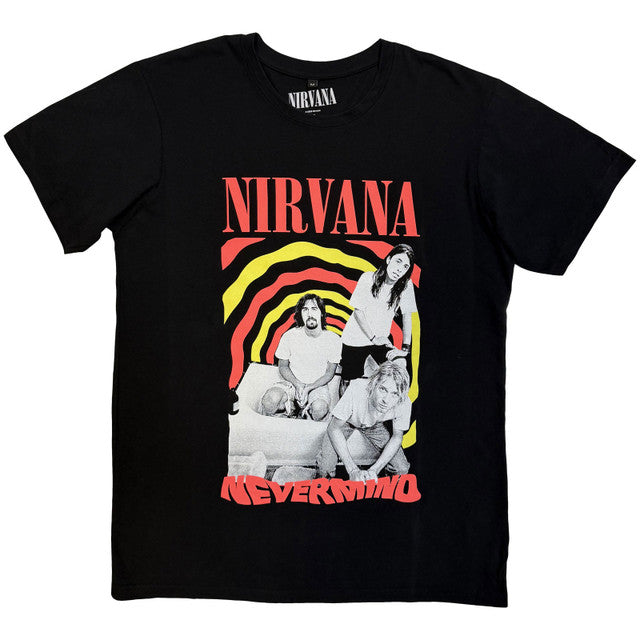 Nirvana Nevermind Bath Tub Black XX-Large T-Shirt