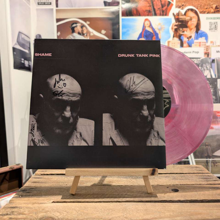Shame Drunk Tank Pink Vinyl LP Signed Opaque Pink Colour 2021