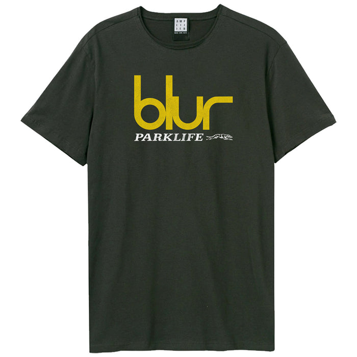 Blur Parklife Greyhound Charcoal Grey Medium T-Shirt