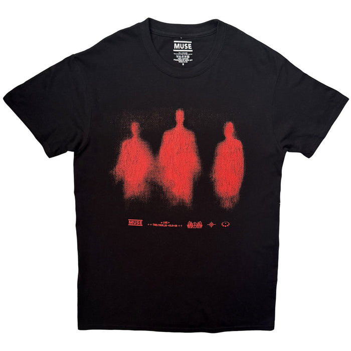 Muse The Wow Signal Shadows Black X-Large T-Shirt
