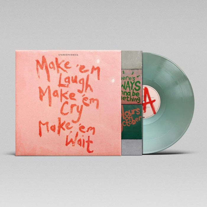 Stereophonics Make 'em Laugh, Make 'em Cry, Make 'em Wait Vinyl LP Indies Coke Bottle Green Colour Due Out 25/04/25