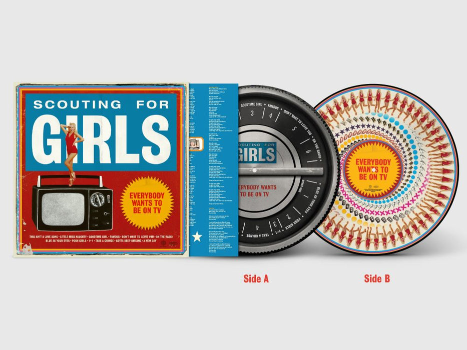 Scouting for Girls Everybody Wants To Be On TV Vinyl LP Picture Disc 2025