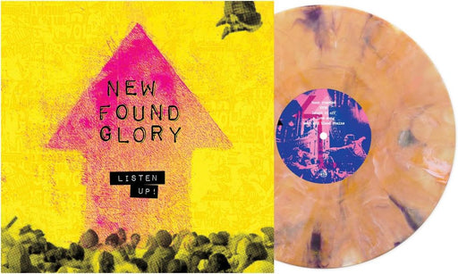 New Found Glory Listen Up! Vinyl LP Tropical Sunset
