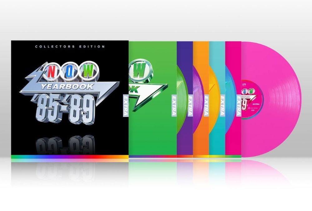 NOW - Yearbook 1985-1989: Extra Viny LP Green, Purple, Orange, Blue, Pink Colour 2026