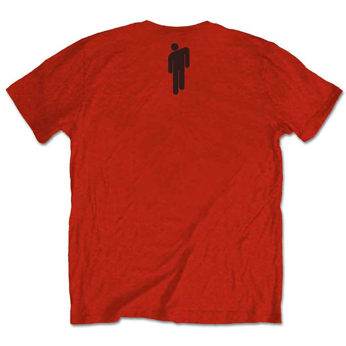 Billie Eilish Racer Logo & Blohsh Red Large T-Shirt