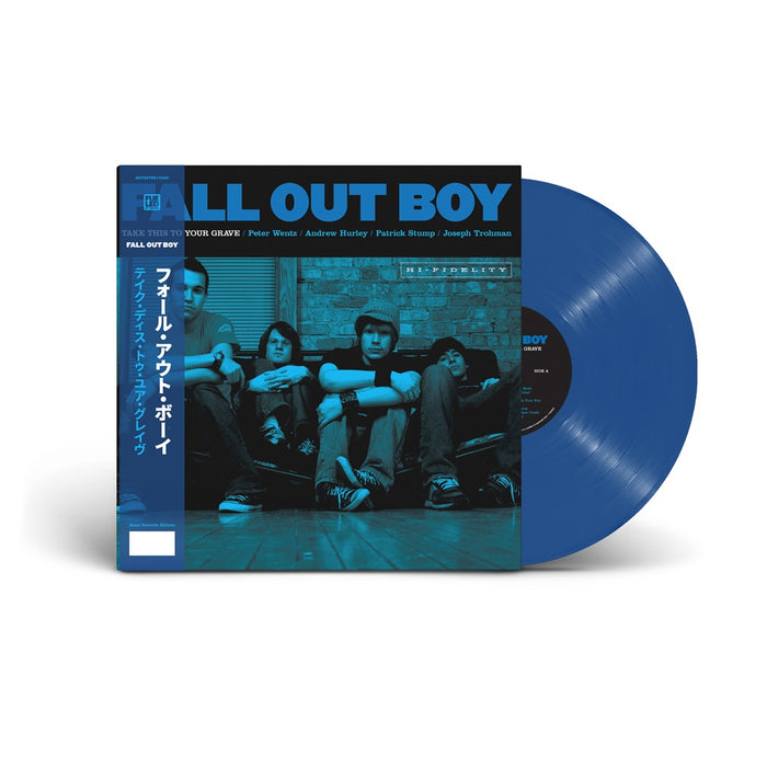 Fall Out Boy Take This To Your Grave Vinyl LP Assai Obi Edition Blue Jay Colour 2023