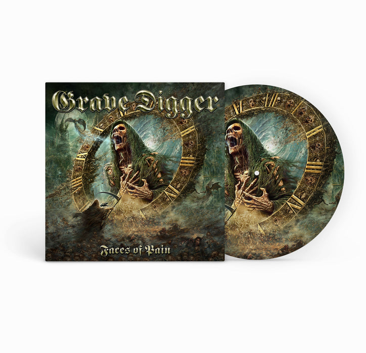 Grave Digger Faces Of Pain Vinyl LP Indies Picture Disc Due Out 15/01/27