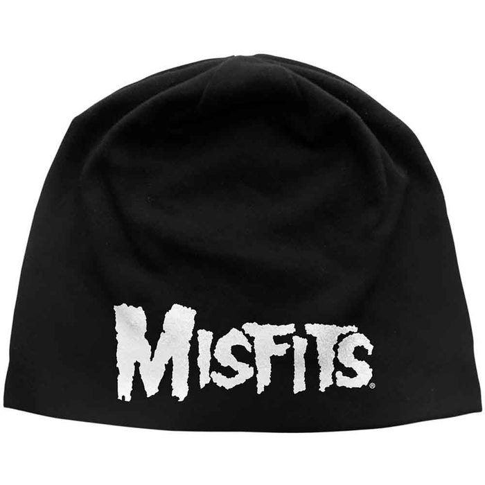 Misfits Logo Black Beanie Hat