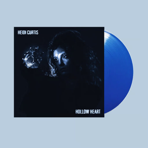 Heidi Curtis Hollow Heart Vinyl EP Transparent Blue Colour