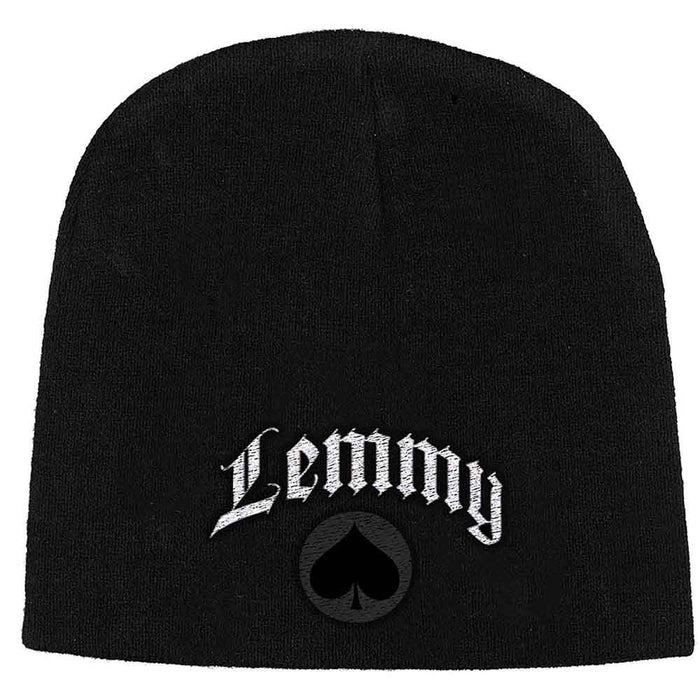 Lemmy Ace Of Spades Black Beanie Hat