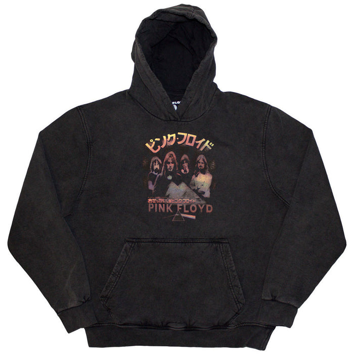 Pink Floyd Japan Poster Charcoal Grey XXL Hoodie