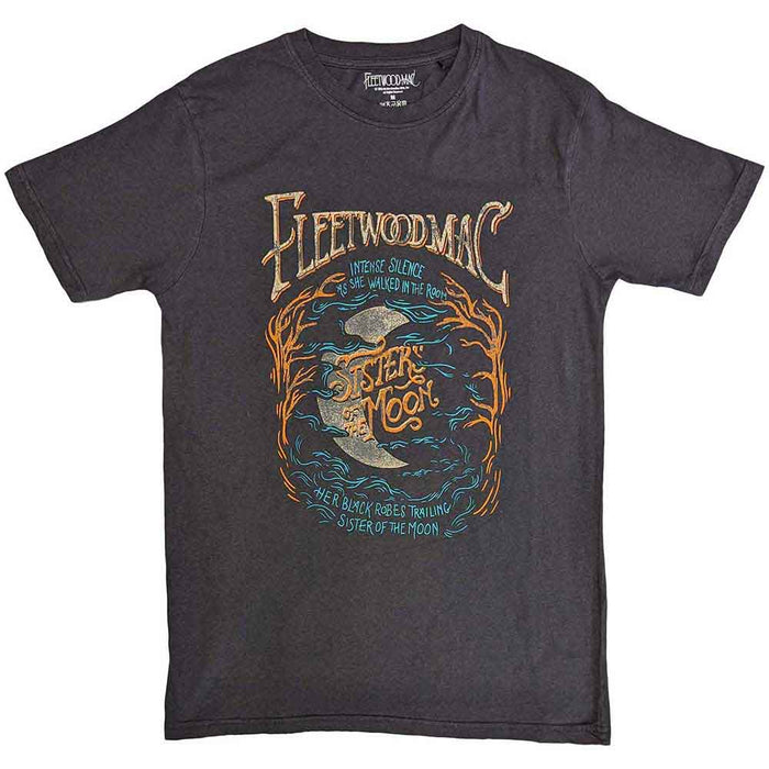 Fleetwood Mac Sisters Of The Moon Wash Black Small T-Shirt