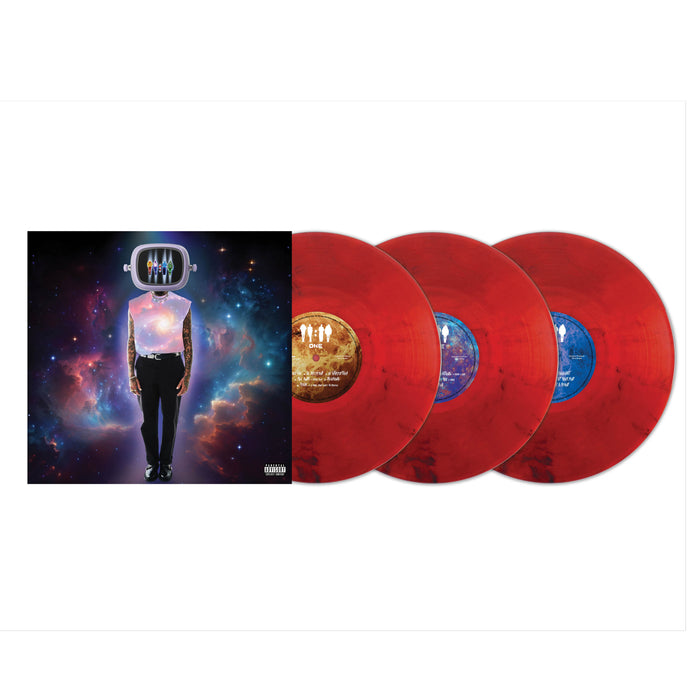 Chris Brown 11:11 Vinyl LP Red Smoke Colour 2025