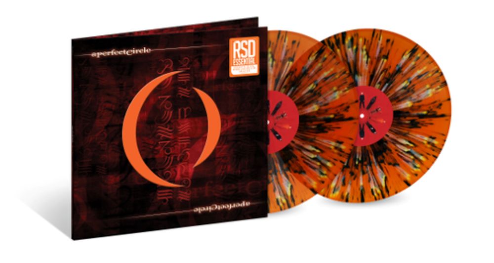A Perfect Circle Mer De Noms Vinyl LP Orange w/Black, White & Yellow Splatter Colour Due Out 27/03/26