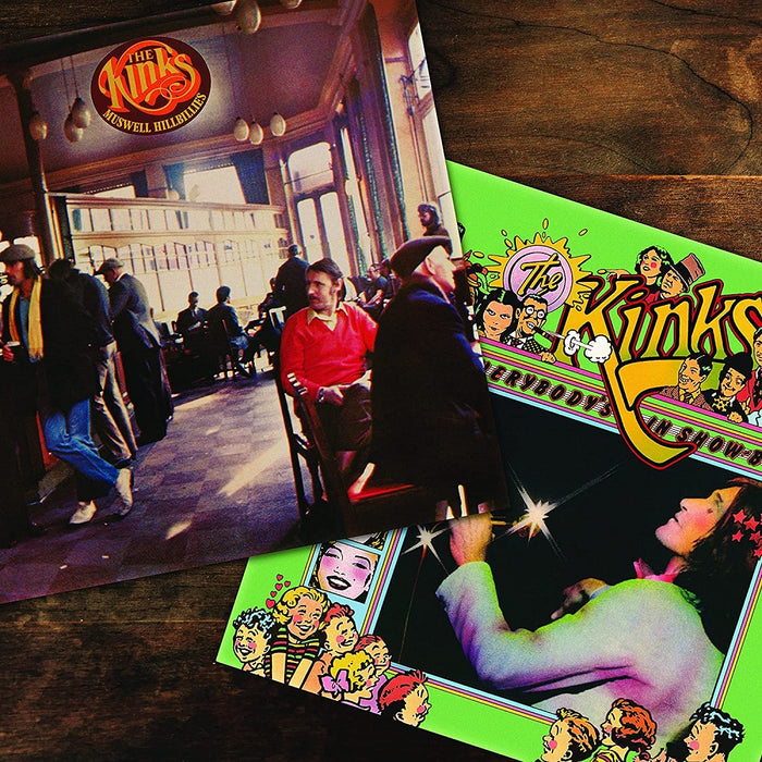 The Kinks Muswell Hillbillies / Everybody's In Show-Biz Vinyl LP 2022