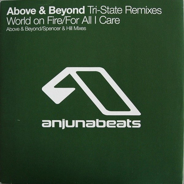 Above & Beyond Tri-Sstate Remixed 12" Vinyl Single 2007