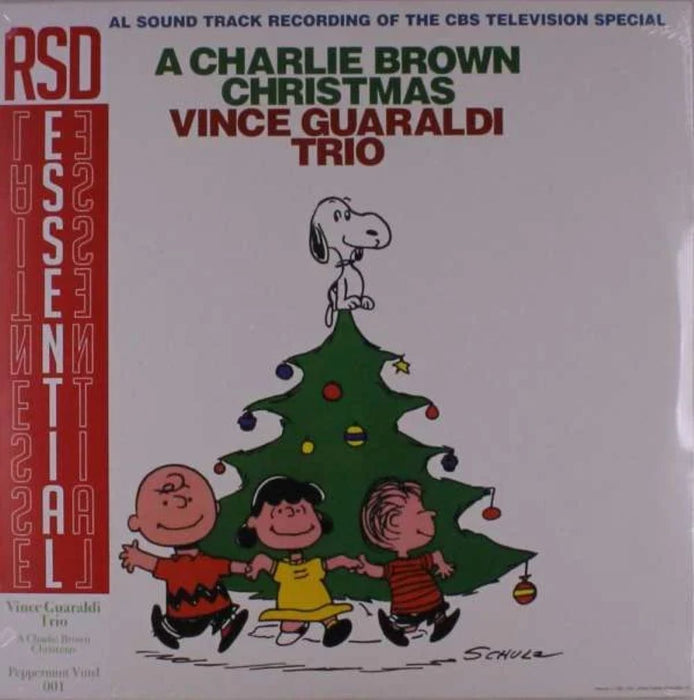 Vince Guraladi Trio Charlie Brown Christmas Vinyl LP Clear w/Red Swirl Colour 2021