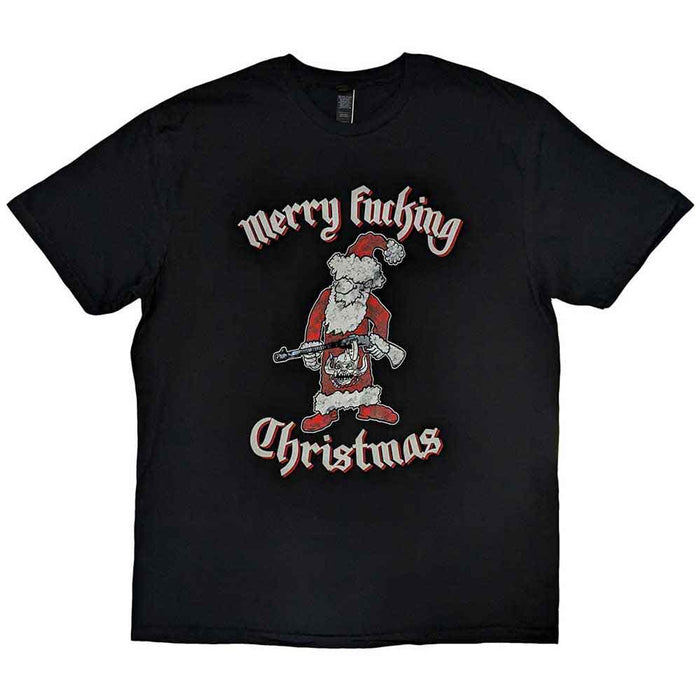 Motorhead Merry Christmas Black X-Large T-Shirt