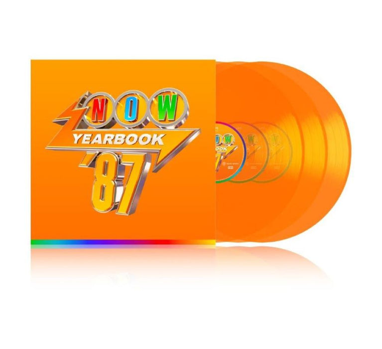 NOW Yearbook 1987 Vinyl LP Translucent Orange Colour 2024
