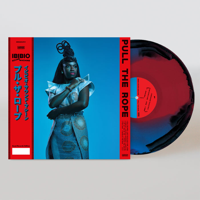 Ibibio Sound Machine Pull The Rope Vinyl LP Signed Assai Obi Edition Black + Blue + Red Colour 2024