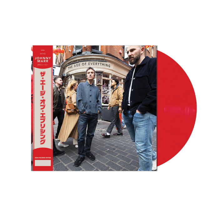 Johnny Marr The Age of Everything LP Signed Assai Obi Edition Red Colour 2026