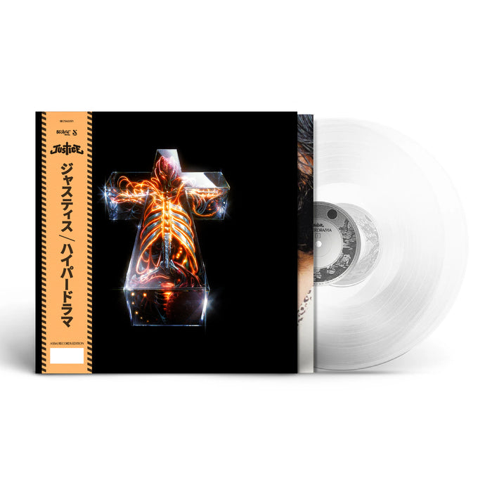 Justice Hyperdrama Vinyl LP Assai Obi Edition Crystal Clear Colour 2024