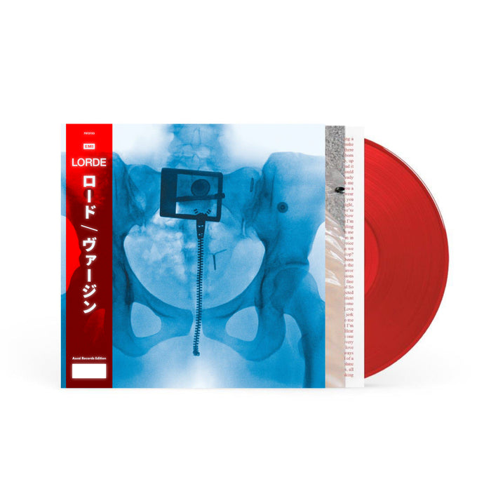 Lorde Virgin Vinyl LP Assai Obi Edition Translucent Red Colour 2025