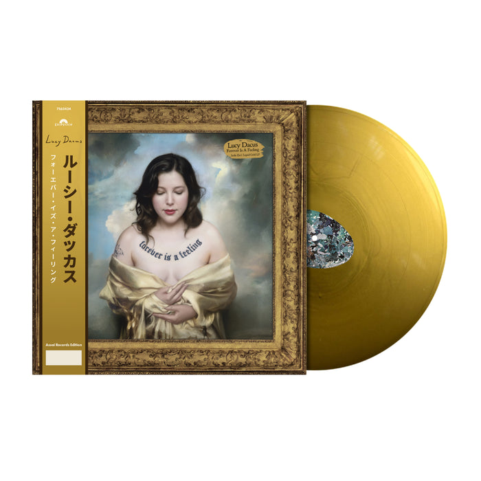 Lucy Dacus Forever Is A Feeling Vinyl LP Assai Obi Edition Liquid Gold Colour 2025