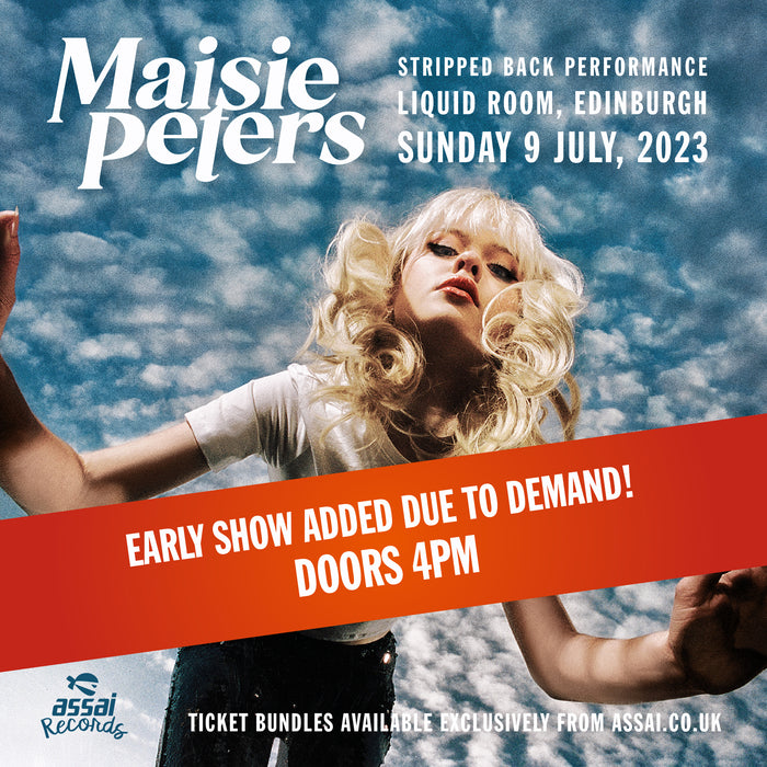 Maisie Peters 'The Good Witch' Album + Liquid Room Edinburgh Ticket Bundle 9th July 2023 Early Show