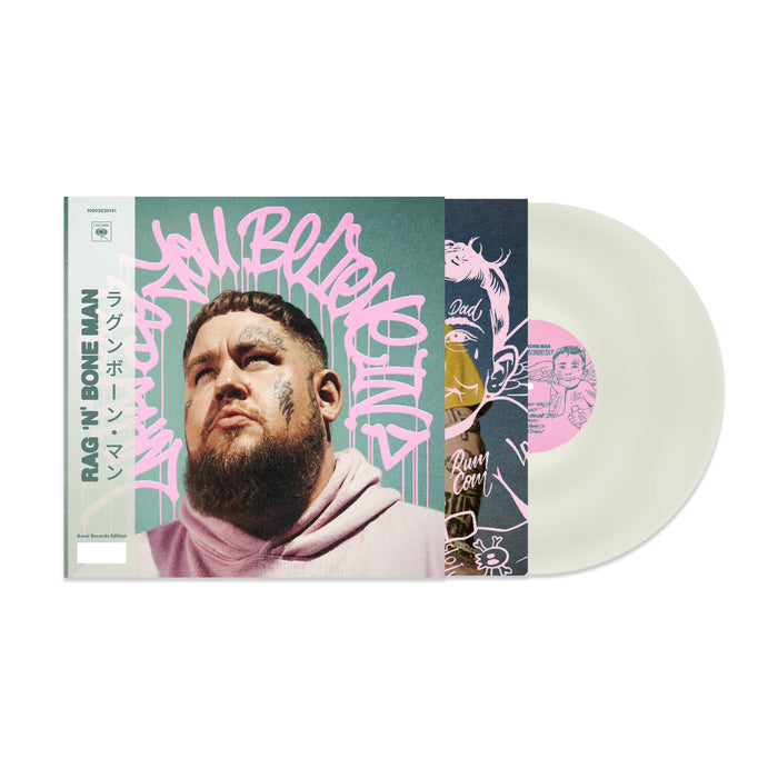 Rag 'n' Bone Man What Do You Believe In? Vinyl LP Signed Assai Obi Edition Clear Cool Grey Colour 2024