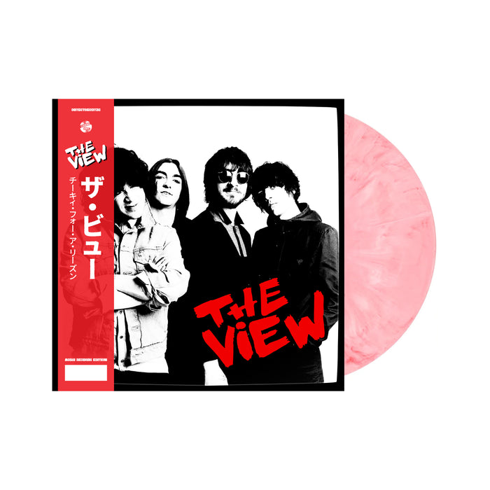 The View Cheeky For A Reason Vinyl LP Assai Obi Edition Red & White Marble Colour 2024