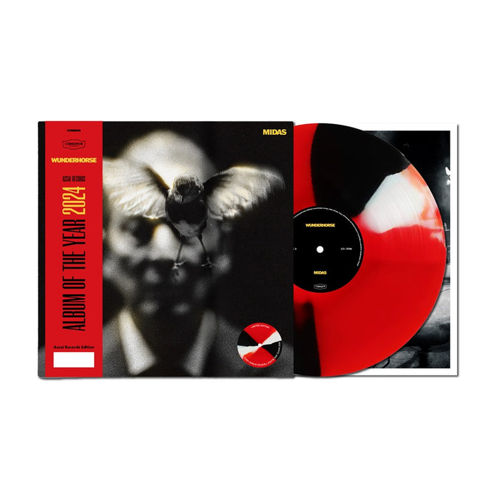 Wunderhorse Midas Vinyl LP Assai Album Of The Year Obi Edition Red White & Black Twisted Stripe Colour 2024