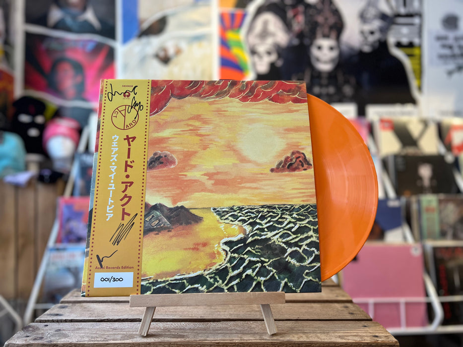 Yard Act Where's My Utopia? Vinyl LP Yellow Signed Assai Obi Edition 2024