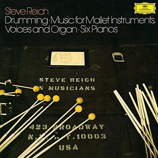STEVE REICH Drumming, Six Pianos, Voices LP Vinyl NEW