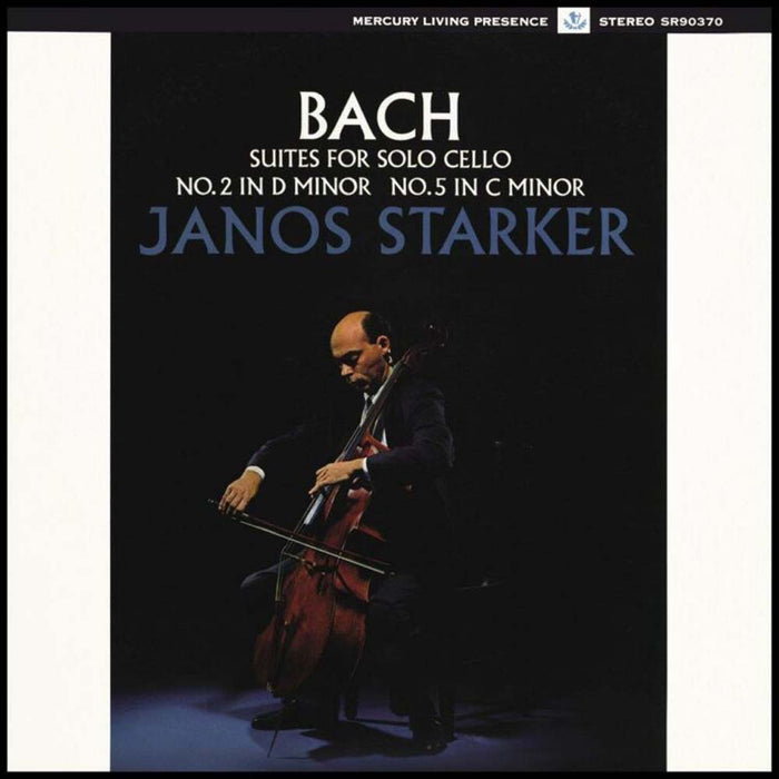 Janos Starker Bach Suites 2 & 5 Vinyl LP 2022