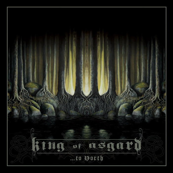 King of Asgard - ... To North Vinyl LP Gold Colour 2012