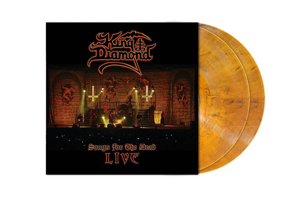 King Diamond Songs for the Dead Double Amber Vinyl LP 2019