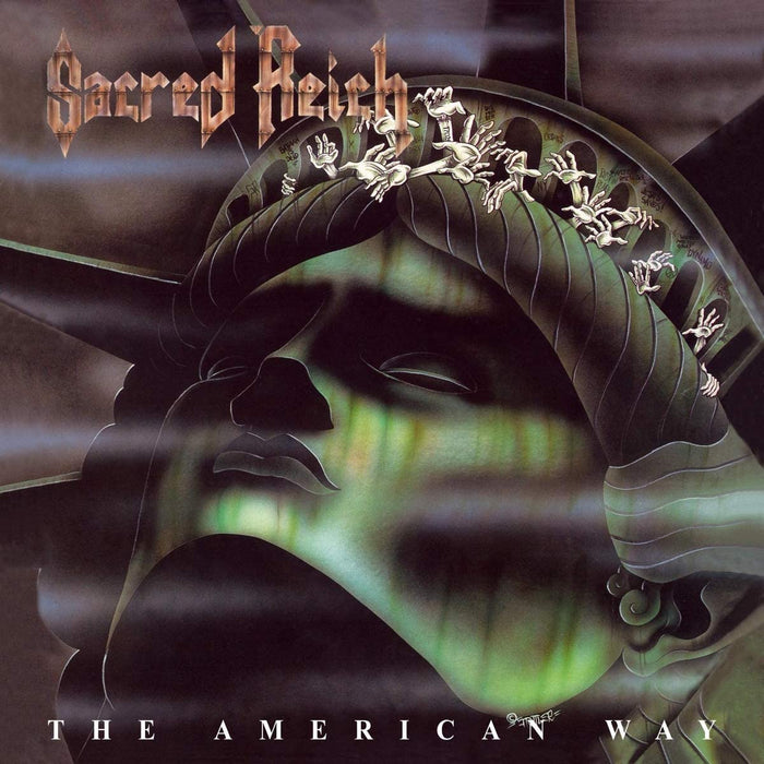 Sacred Reich The American Way Vinyl LP Green Marble Colour 2021