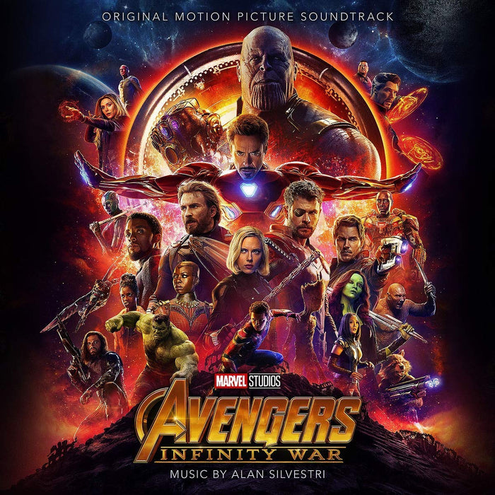 Avengers Infinity War Soundtrack Picture Disc Vinyl LP 2018