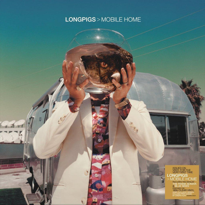 Longpigs Mobile Home Vinyl LP Indies Clear Colour & Signed Print 2021
