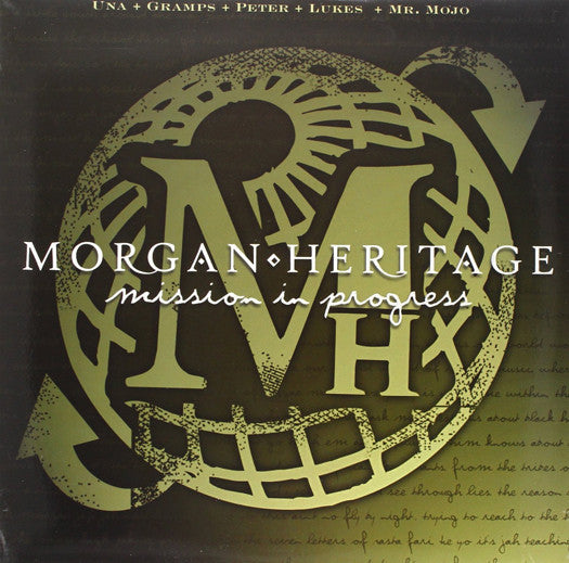 MORGAN HERITAGE MISSION IN PROGRES S LP VINYL 33RPM NEW