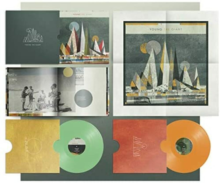 Young The Giant - Young The Giant (Self Titled) Vinyl LP 10th Anniversary Green & Orange Opaque Colour 2020