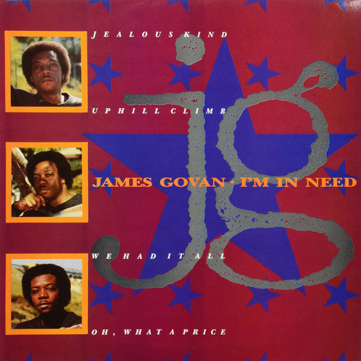 JAMES GOVAN I'M IN NEED LP VINYL NEW (US) 33RPM