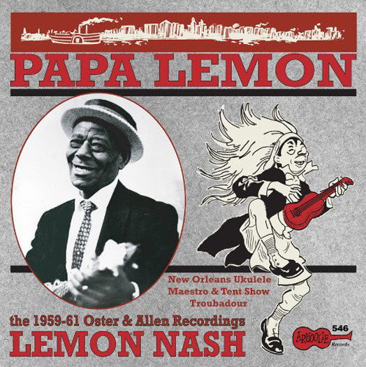 LEMON NASH PAPA LEMON NEW ORLEANS UKELELE MAESTRO & TENT LP VINYL NEW (US)