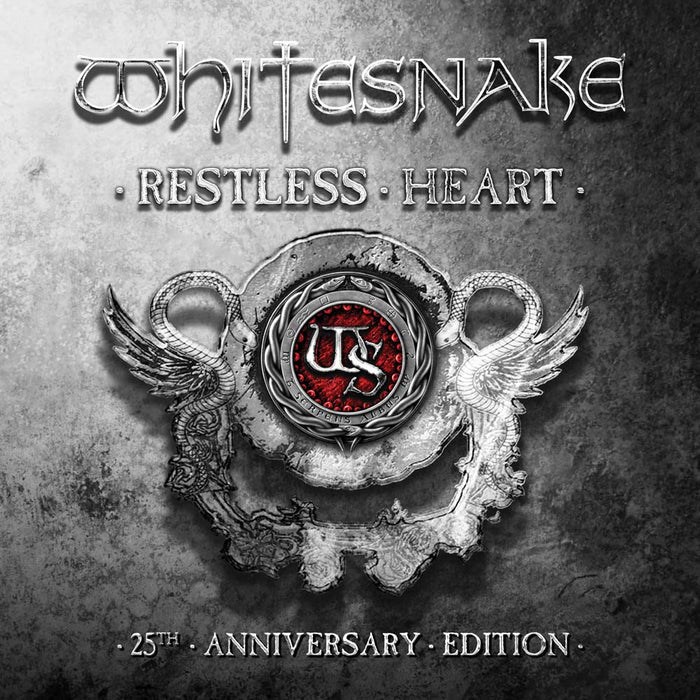 Whitesnake Restless Heart Vinyl LP 25th Anniversary Silver Colour Remix 2021