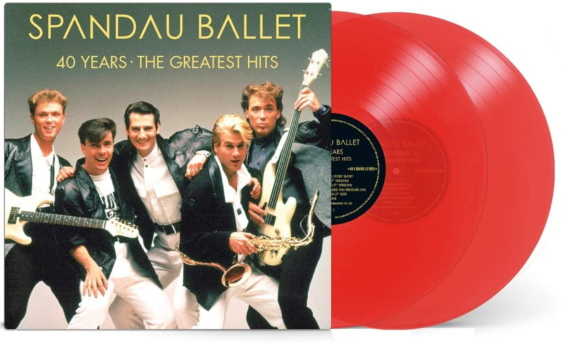 Spandau Ballet - Greatest Hits Vinyl LP Red Colour 2020
