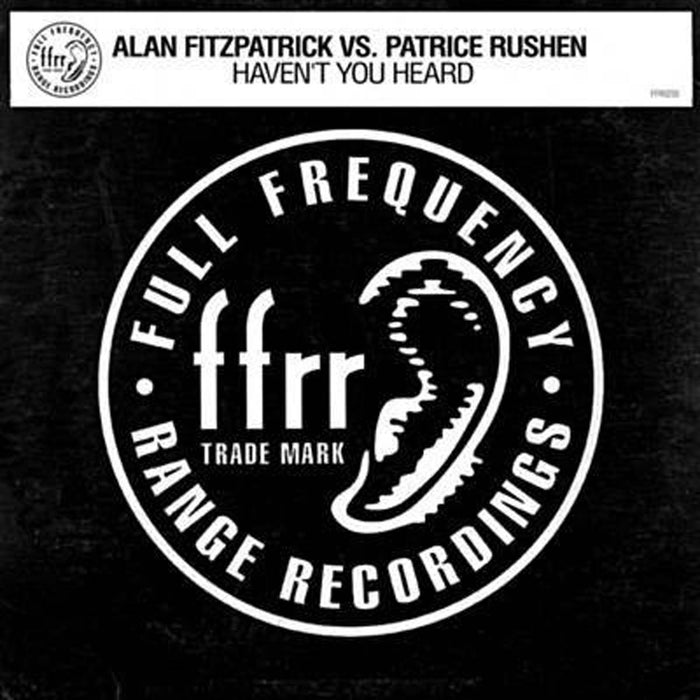 Alan Fitzpatrick Vs. Rushen - Haven't You ... Vinyl 12" Ltd 2020