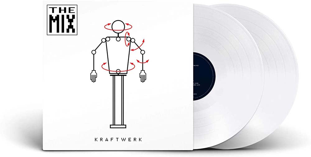 Kraftwerk The Mix Vinyl LP German Sleeve White Colour 2020