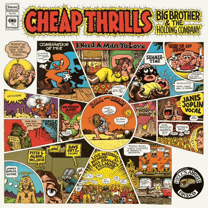 Big Brother & The Holding Company Cheap Thrills Vinyl LP New 2018