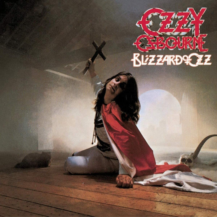 Ozzy Osbourne Blizzard Of Oz Vinyl LP Silver with Red Swirl Colour 2021